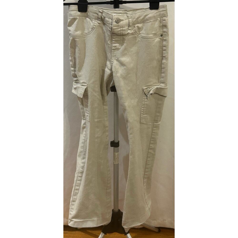Vanilla Star Tan Cargo Jeans Girls size 12